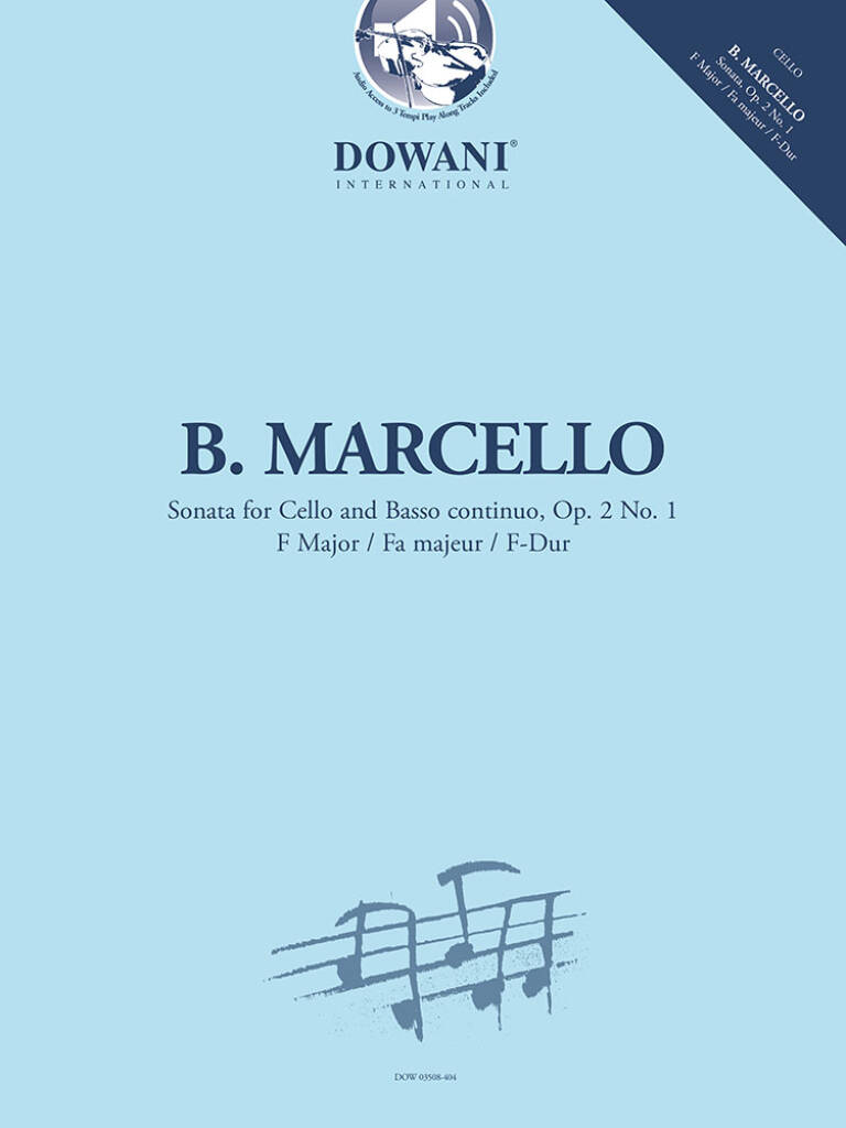 Sonata for Cello and Basso continuo, Op. 2 No. 1
